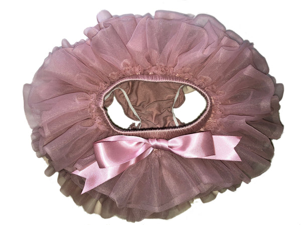 Tutu Ruffle Bloomers - Vintage Pink