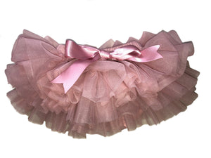 Tutu Ruffle Bloomers - Vintage Pink